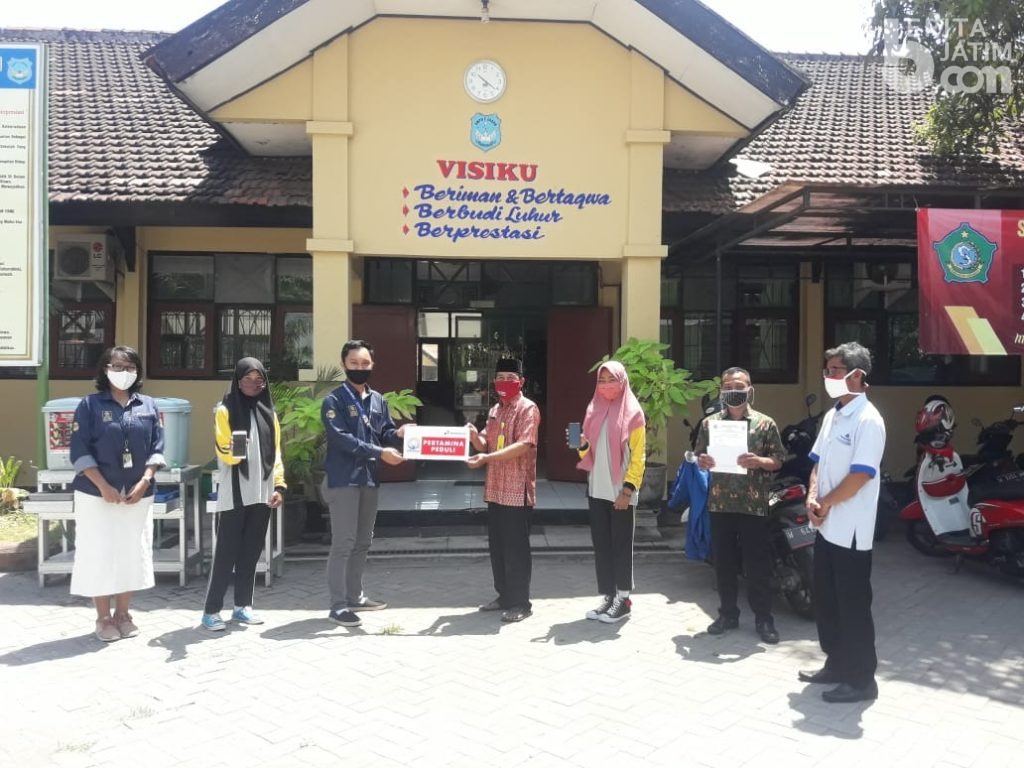 Inovatif, SMPN 2 Jabon dan Pertamina Gas Ciptakan Aplikasi Monitoring Pembelajaran Daring