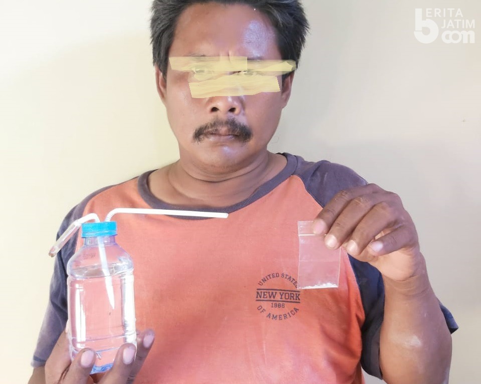Hisap Sabu di Rumah Kosong, Nelayan Sumenep Dibekuk Polisi