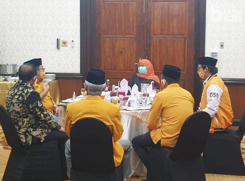 Pengukuhan Pengurus DPD dan DPC se-Jatim, Hanura Undang Khofifah