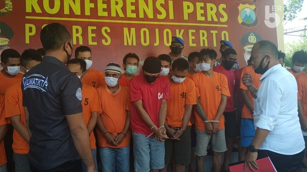 Ungkap Kasus Narkoba Jajaran Polres Mojokerto, Polsek Gondang Terbanyak