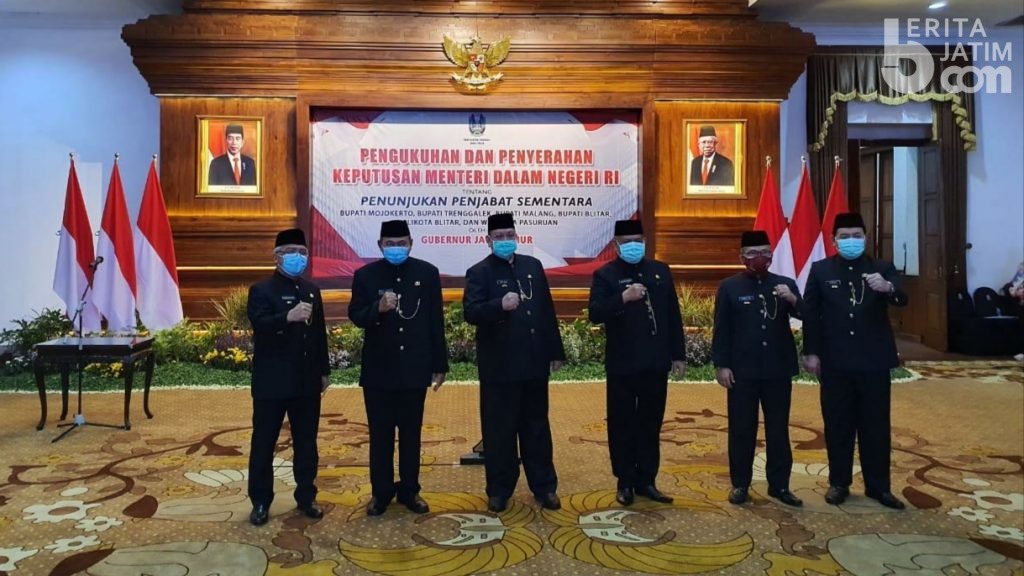Kepala Disnakertrans Provinsi Jawa Timur Jabat Pjs Bupati Mojokerto