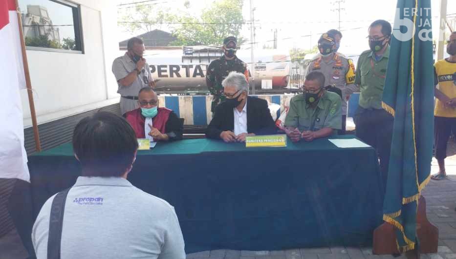 Razia Tanpa Masker di Sidoarjo, Pengendara Didenda Rp 150 Ribu
