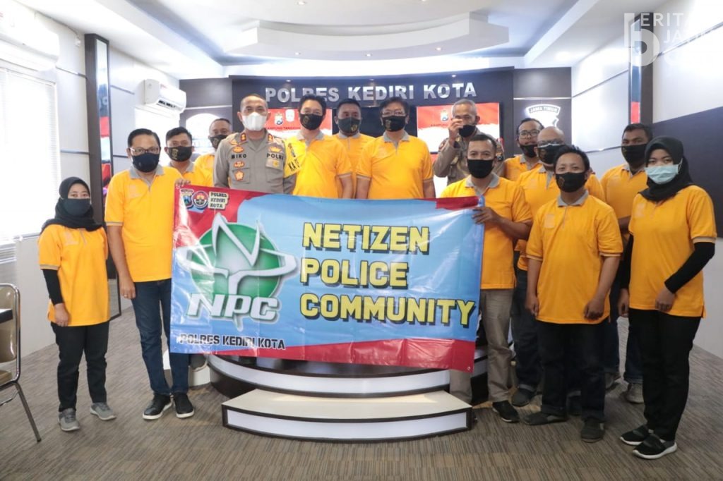 Netizen Police Community Polresta Kediri Siap Sukseskan Pilkada 2020
