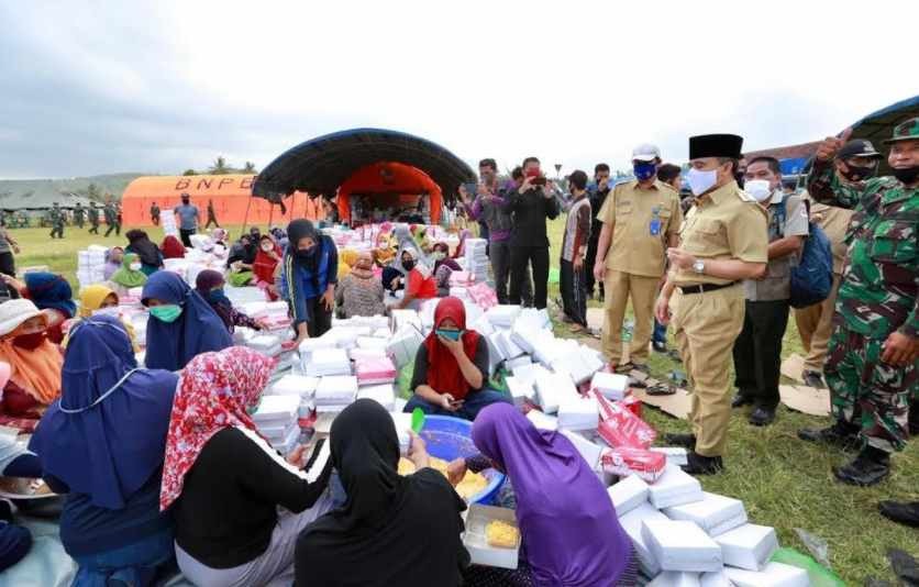 Klaster Pondok Banyuwangi, Ini Kebutuhan Konsumsi Harian di Dapur Umum