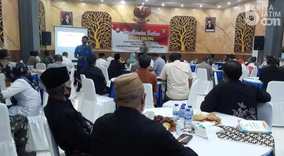 Pilkada di Tengah Covid-19, Polres Malang Gelar Forum Silaturahmi Kamtibmas