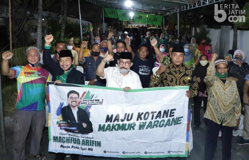 Koalisi Machfud Arifin-Mujiaman Solidkan Kekuatan Menangkan Pilwali Surabaya untuk Rakyat