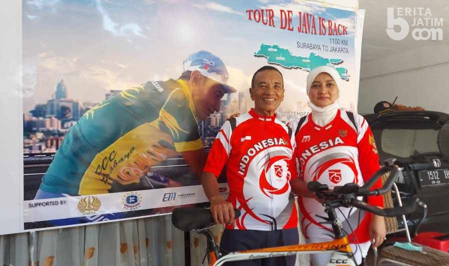 Mantan Atlet Usia 79 Tahun Ini Akan Bersepeda Surabaya-Jakarta