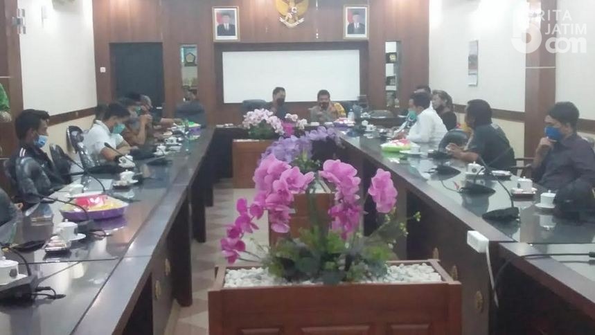Berni Temui Kapolres dan DPRD Jember, Adukan Nasib Persid
