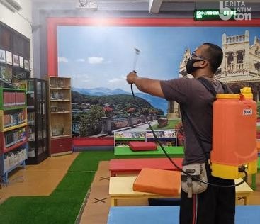 Masih Zona Oranye, Sekolah di Gresik Siapkan Pembelajaran Tatap Muka