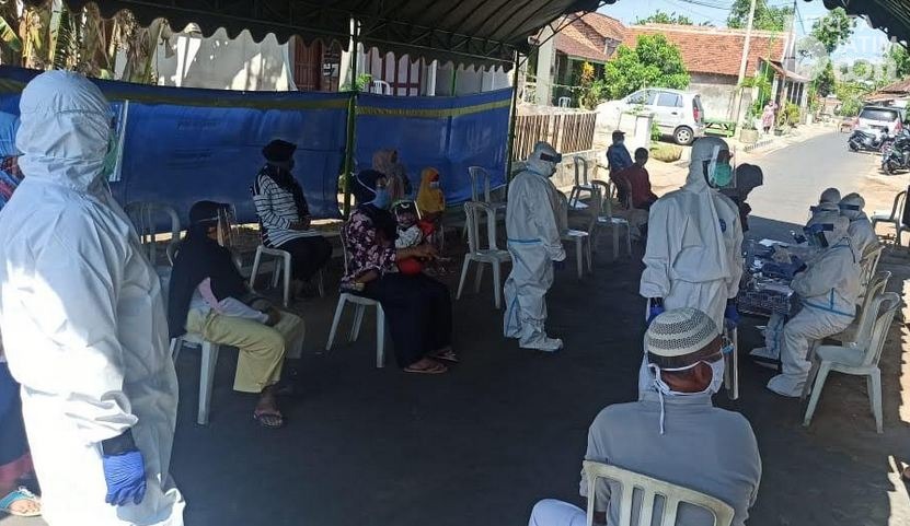 Pasien Covid-19 Melahirkan, 51 Warga yang Jagong Bayi Diswab Massal