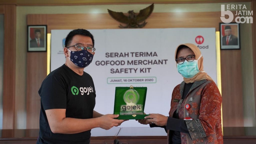 Gojek dan Dinkes Jatim Utamakan Protokol Kesehatan