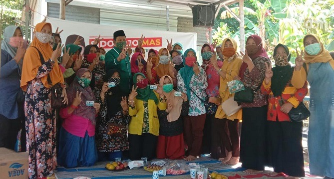 Cawabup H Subandi Sambangi Ibu-ibu Kader Posyandu