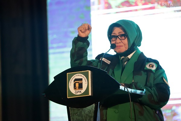 Pidato Mundjidah Wahab Bakar Semangat Kader GPK Jombang