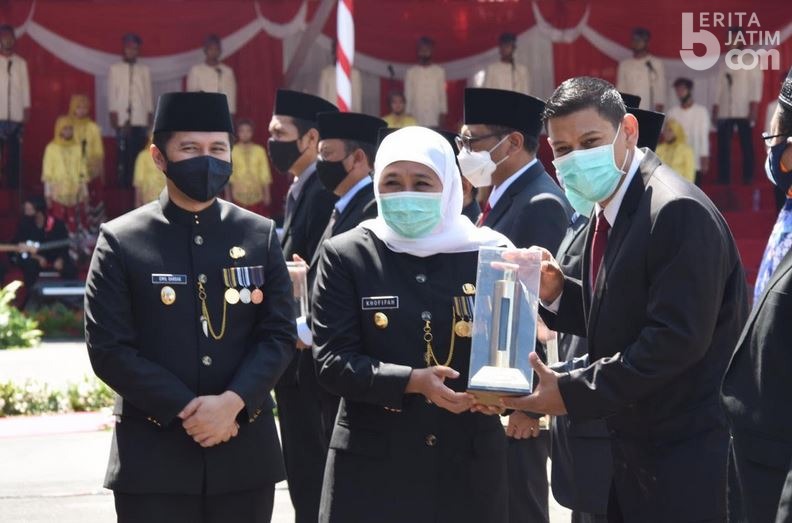 Kota Kediri Kembali Raih Destana Award di Hari Jadi Provinsi Jawa Timur ke-75