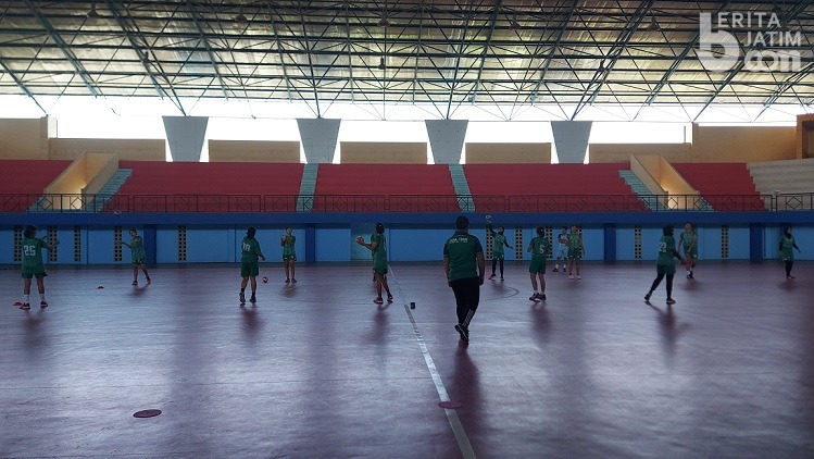 Tim Bola Tangan Putri Jatim Kembali Lakukan Persiapan