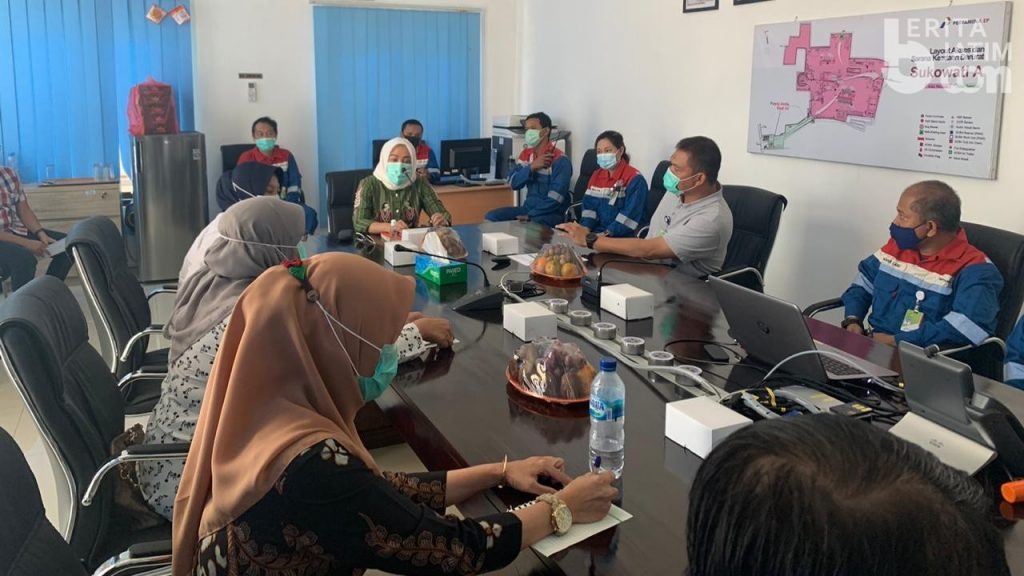 Bupati Bojonegoro Kunjungi Lapangan Blok Sukowati