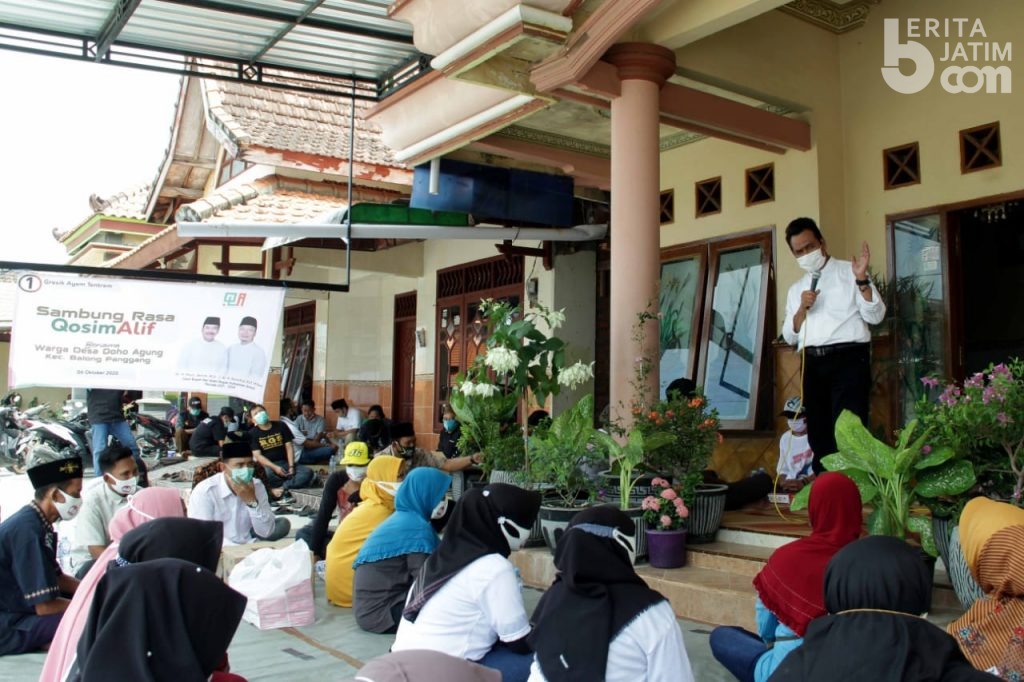 Paslon QA Dicurhati Warga Desa Doho Agung Gresik, Soal Pendidikan dan Keagamaan
