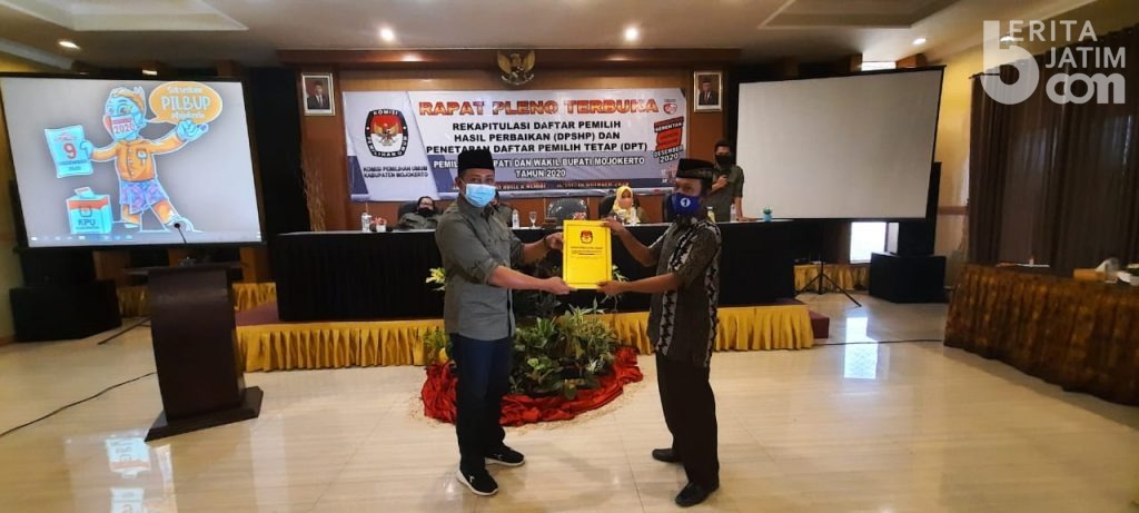 DPT Pilbup Mojokerto 823.014 Orang