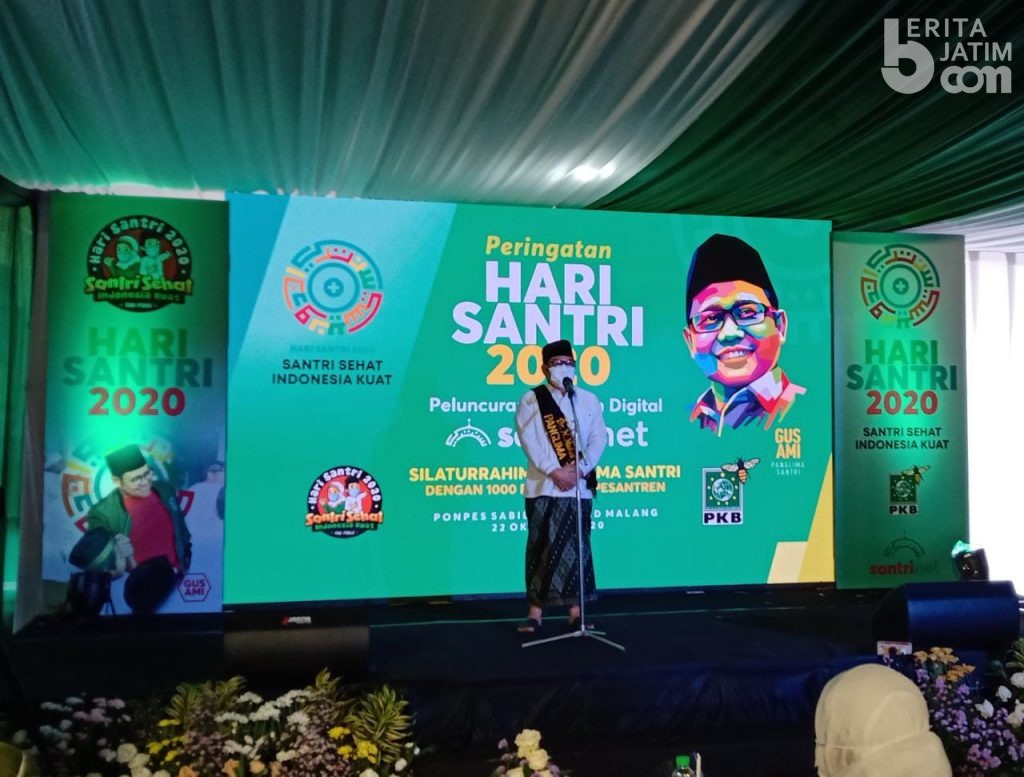 Kado Untuk Hari Santri, Gus Ami Luncurkan Santrinet
