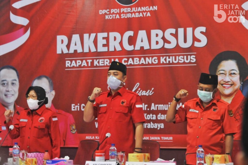 Eri-Armuji Unggul di Survei, Pengamat: Mesin PDIP dan Risma Sangat Efektif