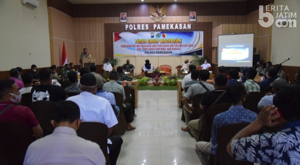 Kapolres Pamekasan Ajak Masyarakat Bertindak sebagai Satagas Komunitas