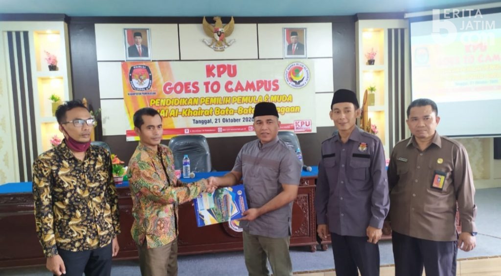 KPU Pamekasan Goes to Campus di IAI Al-Khairat