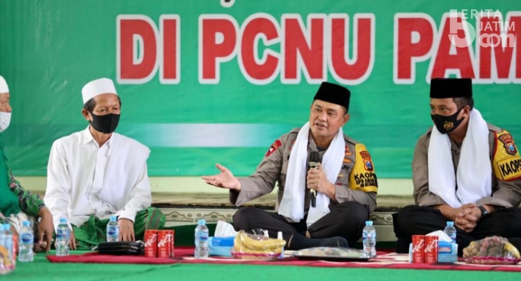 Kapolda Jatim Komitmen Tuntaskan Kasus Hoaks di Pamekasan