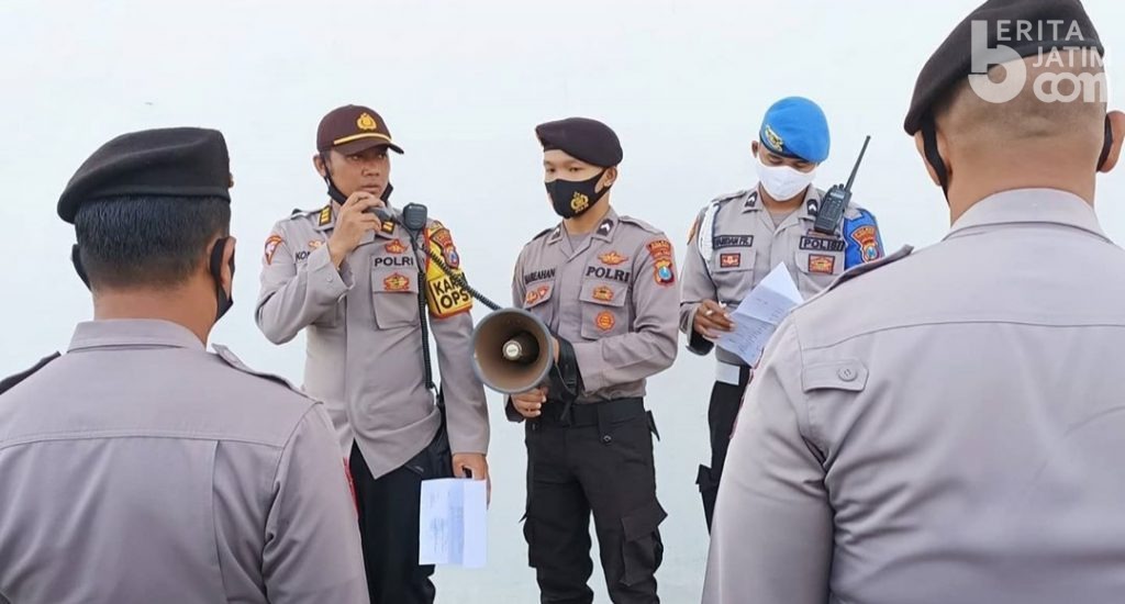 Polres Pamekasan Intens Ajak Masyarakat Terapkan Prokes