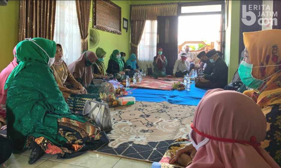 Perwakilan 15 Ranting Muslimat Kecamatan Gedangan Dukung Kelana-Dwi Astutik