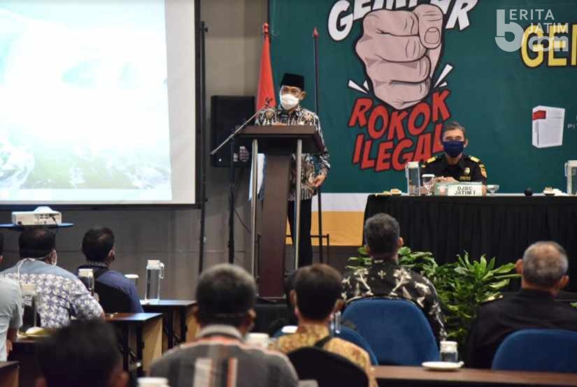 Puluhan Pengusaha Rokok di Sidoarjo Diajak Pj Bupati Hudiyono Ikut Kontribusi Menurunkan Penyebaran Covid-19