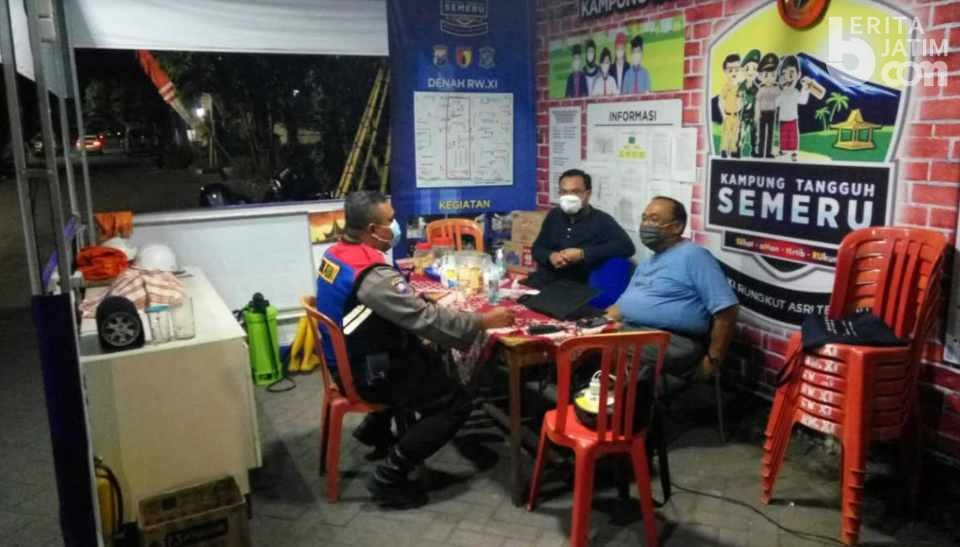 Polrestabes Surabaya Minta Warga Tidak Bongkar Posko Kampung Tangguh