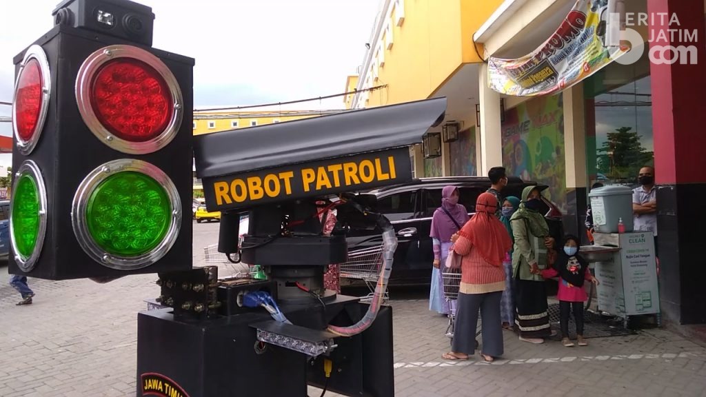 Fokus di Objek Wisata dan Swalayan, Operasi Zebra di Bojonegoro Libatkan Robot