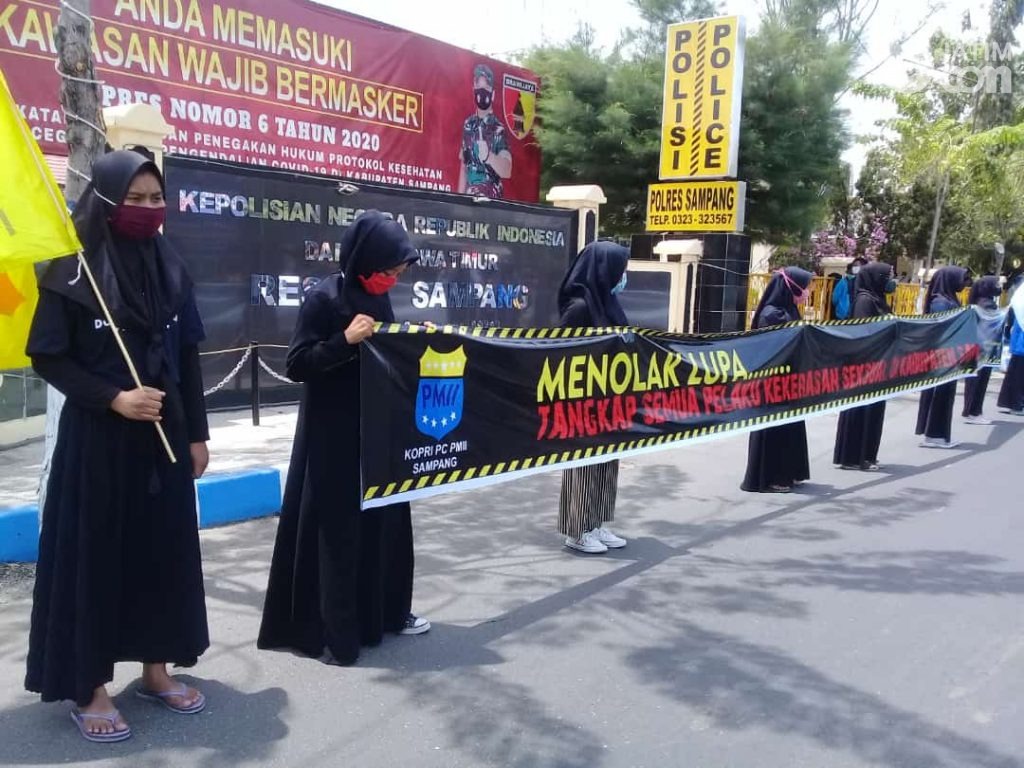 Korpi PMII Sampang Tuntut Kasus Kekerasan Seksual Diusut Tuntas