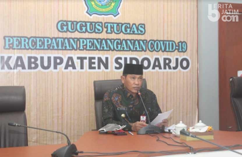 Pj Bupati Sidoarjo: Indikator Keberhasilan Pembangunan Ditentukan Penanganan Covid-19.