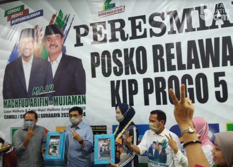 Direstui Khofifah, Relawan KIP Progo 5 Siap Menangkan MA-Mujiaman