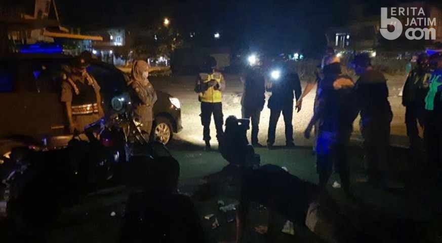 Pesta Miras Depan Stadion Lokajaya, Para Pemuda Semburat Saat Dirazia