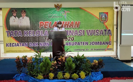Bupati Beri Apresiasi Pelatihan Tata Kelola Destinasi Wisata Jombang 2020