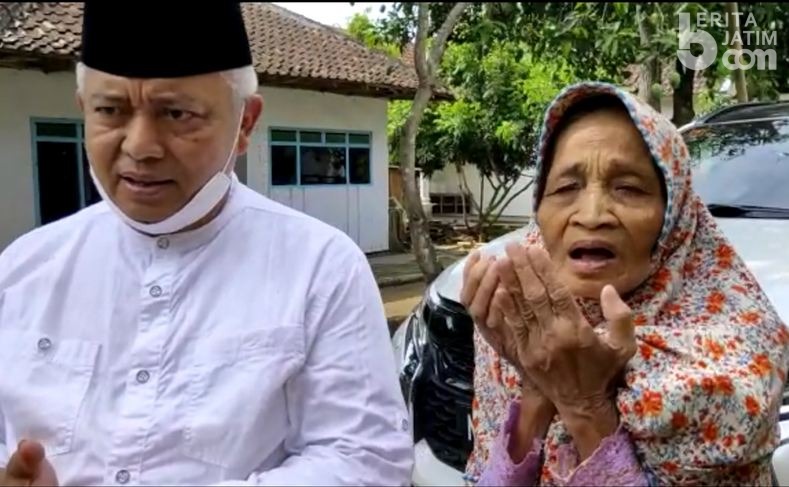 Menangis Haru, Nenek Kiptiyah Doakan Sanusi Jadi Bupati Malang 2020