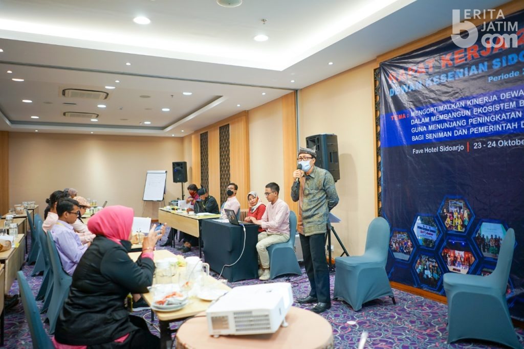 Demi Pemajuan Seni Budaya Sidoarjo, Dekesda Ajukan 5 Usulan ke Pemda