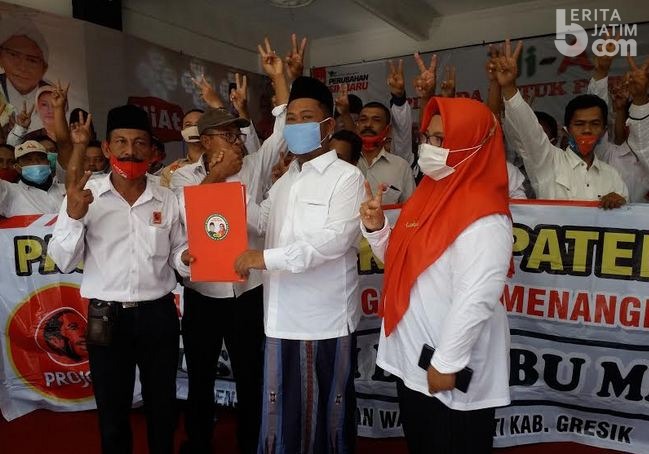 PAC Projo Gresik Siap Berikan Suara ke Paslon NIAT