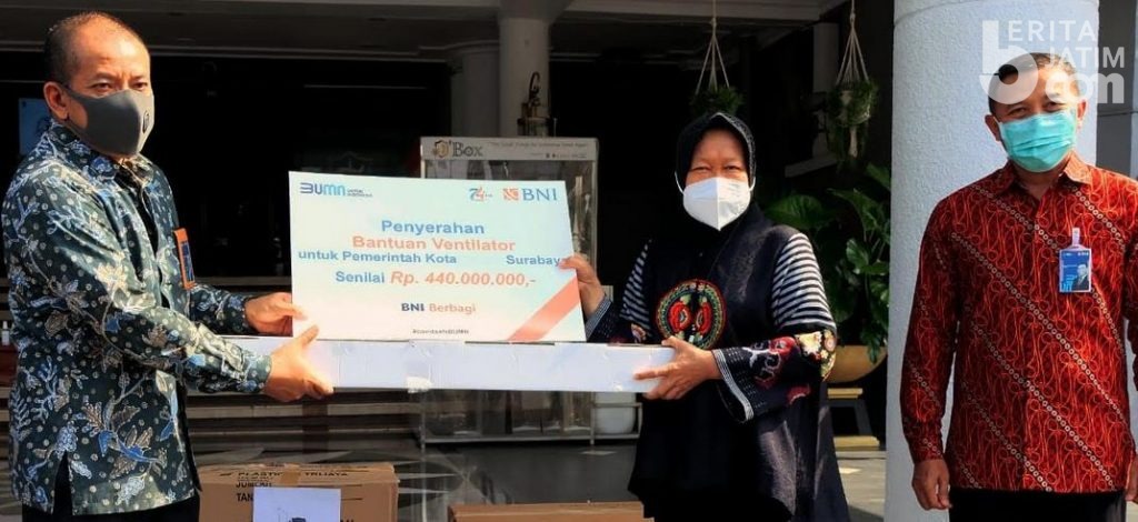 Pandemi Covid-19, BNI Berikan Swab Test Massal dan Donasi Alat Medis Ventilator