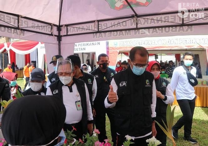 Bupati Magetan Resmikan Agrowisata Kampung Susu Lawu