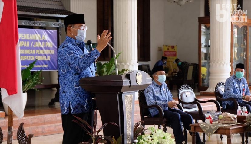 Pesan Pj Bupati Sidoarjo pada 506 PNS Baru