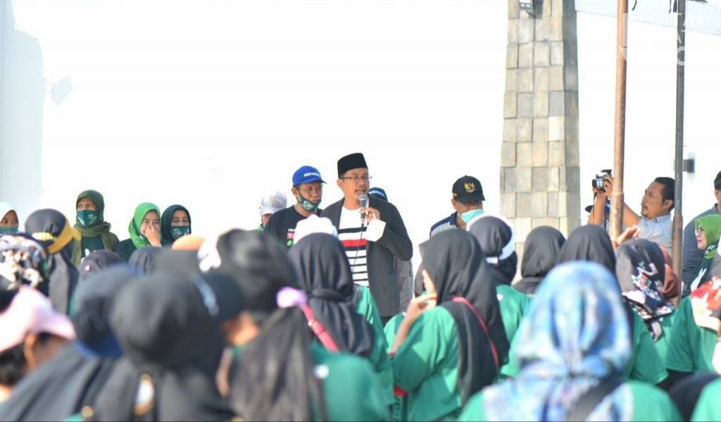 Gus Muhdlor Sampaikan Program Peningkatan ADD dan Kesejahteraan Perades