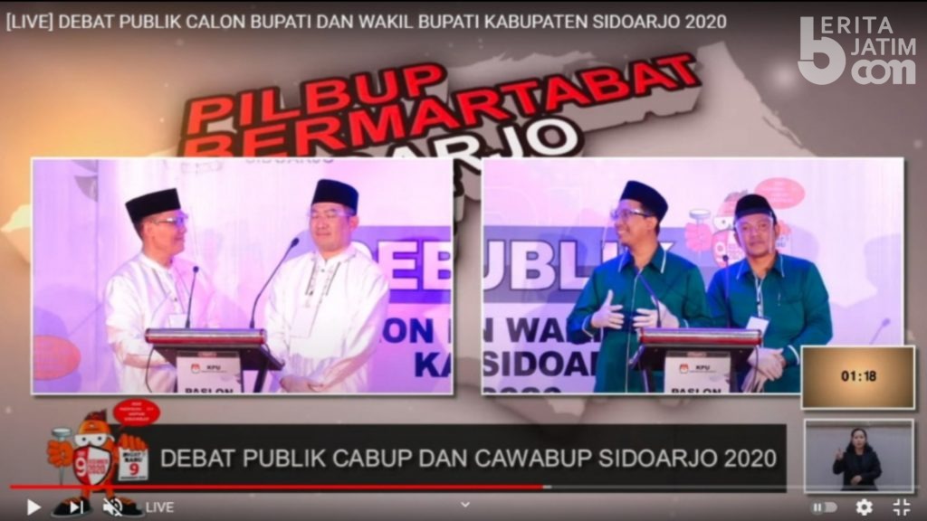 Debat Publik, Gus Muhdlor Jelaskan Panjang Lebar Tentang SDGs