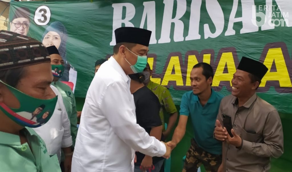 Kelana Aprilianto Sapa Langsung Warga Kedungcangkring Jabon