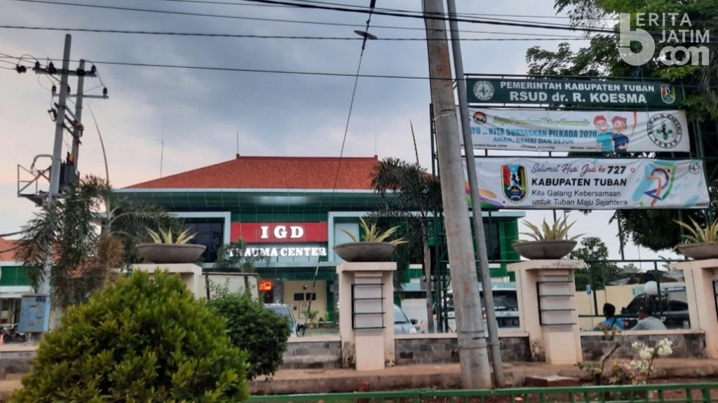 Ruang Isolasi dan Perawatan di RSUD Tuban Penuh, IGD Ditutup Sementara