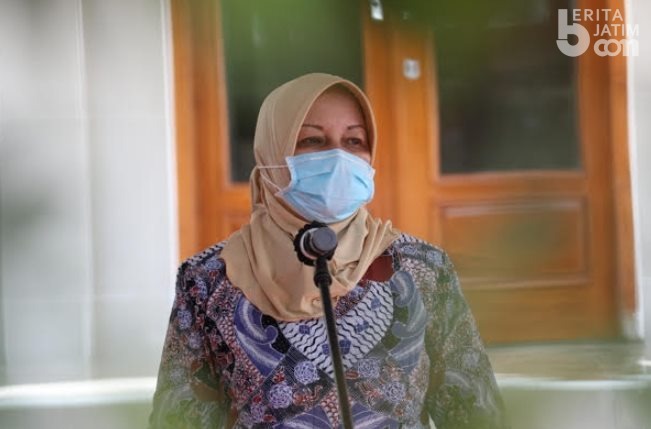 Resmikan Masjid Nurul Huda Purwoasri, Bupati Kediri Pesan Prokes