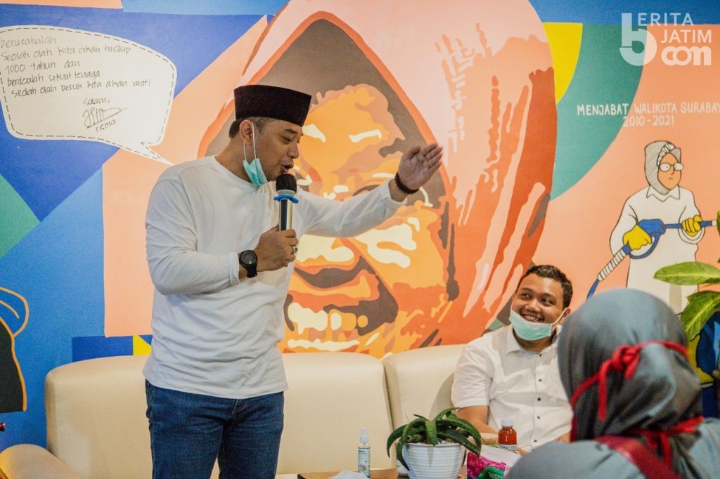Putra Risma Dukung Er-Ji: Ibu Tak Ingin Surabaya Dipimpin Orang Tak Tepat