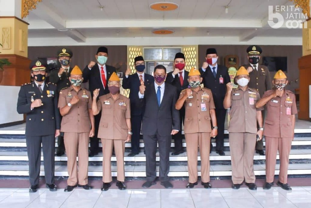 Upacara Hari Pahlawan di Kota Kediri Gunakan Protokol Kesehatan